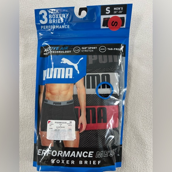 Innerwear Puma Men\u0026#039;s Tech Boxer Brief PUMA MENS PK BOXER BRIEFS 360  SPORT STRETCH